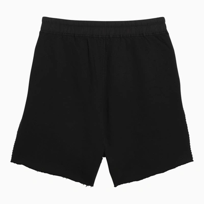 Shop Drkshdw Black Cotton Blend Bermuda Shorts