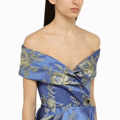Shop Etro Silk Blend Cocktail Dress With Draping