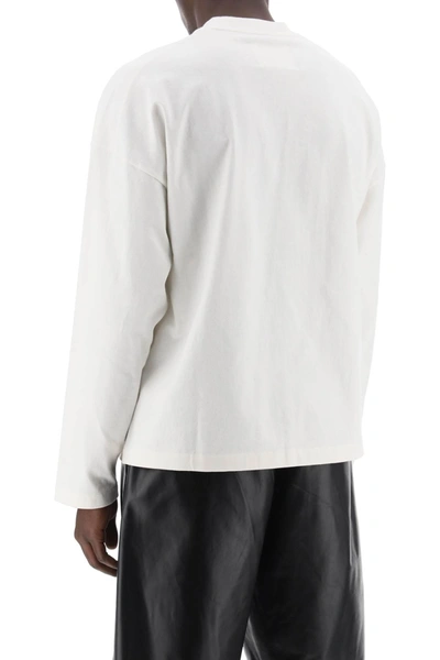 Shop Jil Sander Long Sleeved T Shirt With Logo
