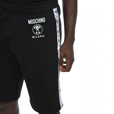 Shop Moschino Couture Couture Contrasting Band Shorts
