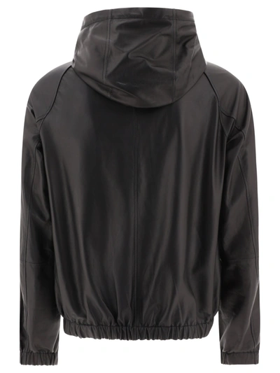 Shop Tagliatore "connor" Leather Jacket