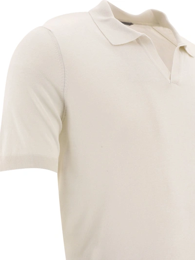 Shop Tagliatore Silk Polo Shirt