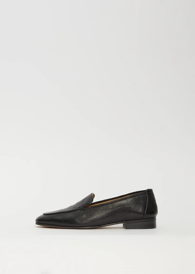 Shop The Row Adam Loafers In Black Blk
