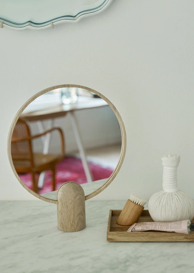 Skagerak Aino Mirror, Large In Oak