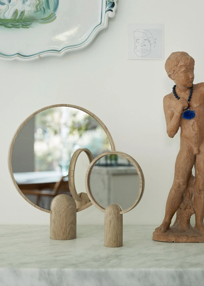 Skagerak Aino Mirror, Small In Oak