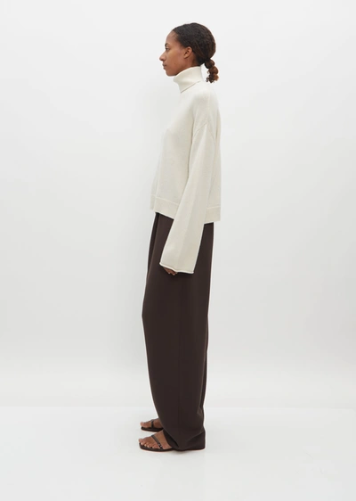 Shop La Collection Alicia Cashmere Sweater — Off White