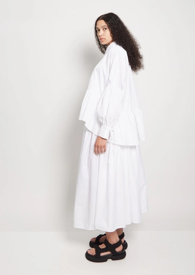 Shop Cecilie Bahnsen Andrea Shirt In White