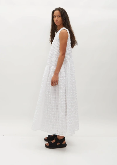 Shop Cecilie Bahnsen Anna Karin Dress In White