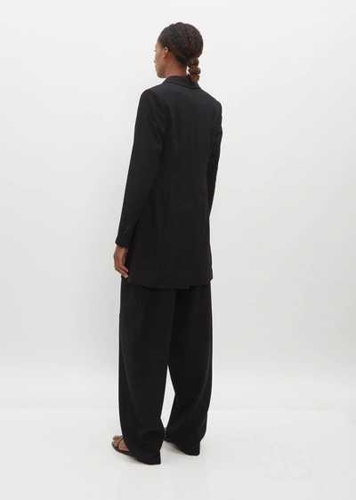 Shop La Collection Aria Wool Blazer In Black