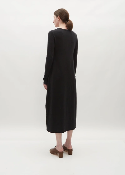 Shop Lauren Manoogian Base Maxi Dress In Charcoal Melange