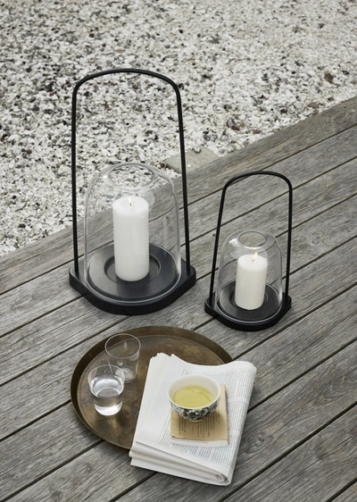 Skagerak Bell Lantern 015 In Aluminum / Light Grey