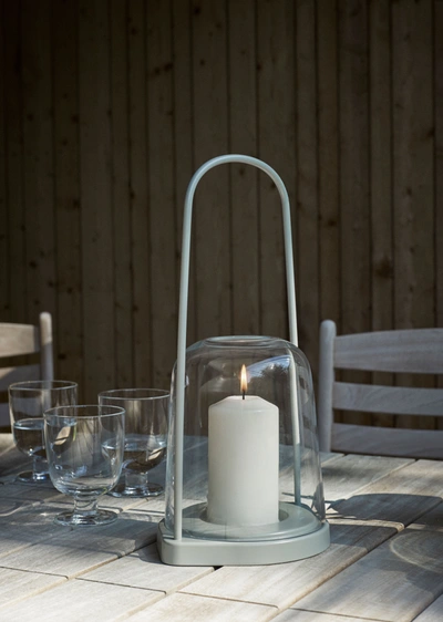 Skagerak Bell Lantern 025 In Aluminum / Light Grey