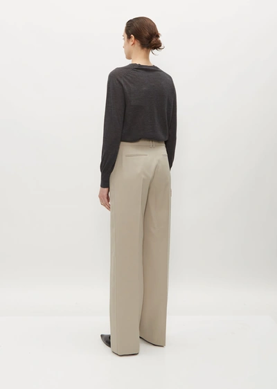 Shop The Row Bremy Pant In Beige / Grey
