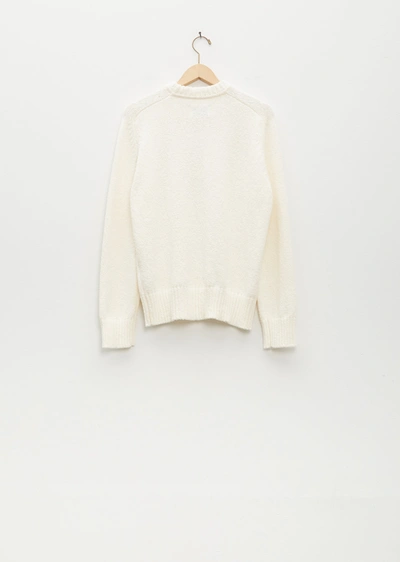 Shop Loulou Studio Canillo Sweater In Rice Ivory