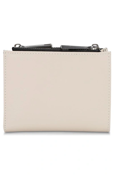 Shop Kurt Geiger London Mini Shoreditch Leather Bifold Wallet In Natural