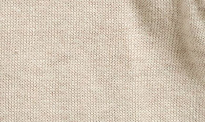 Shop Nordstrom Raglan Sleeve Cotton Romper In Beige Oatmeal Light Heather