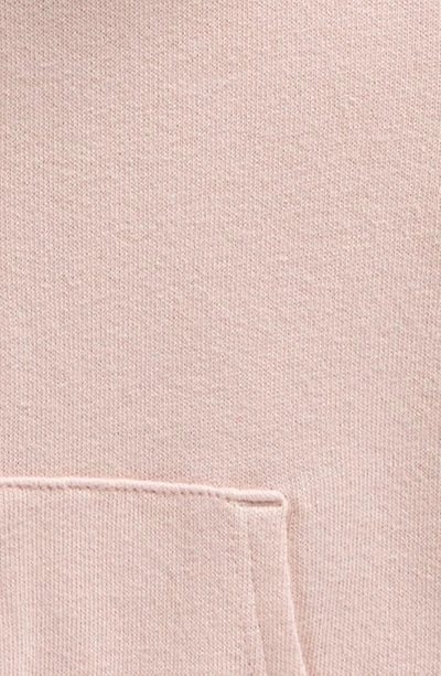 Shop Nordstrom Everyday Cotton Knit Zip-up Hoodie In Pink Lotus