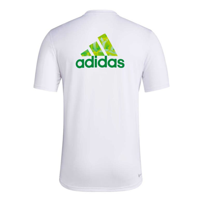 Shop Adidas Originals Adidas White Austin Fc Local Pop Aeroready T-shirt