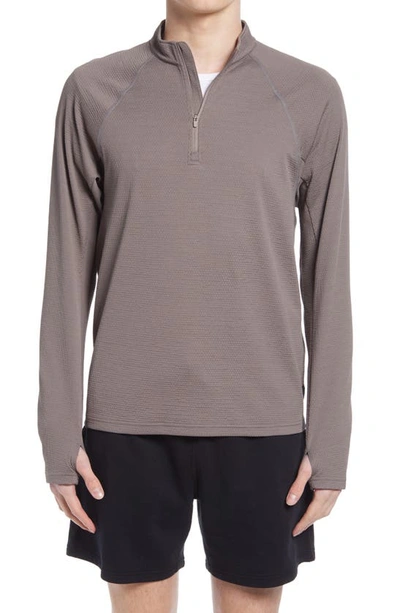 Shop Reigning Champ Solotex® Mesh Half-zip Pullover In Trail