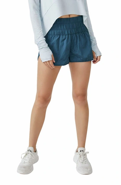 Shop Fp Movement The Way Home Shorts In Sapphire