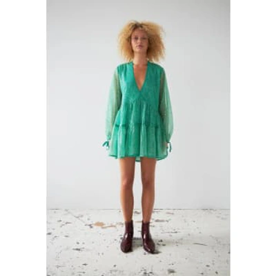 Shop Stella Nova Lema Sequin Dress In Green