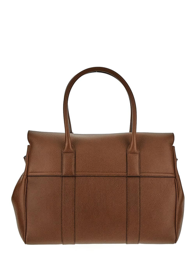 Shop Mulberry Bayswater Bag In Brown