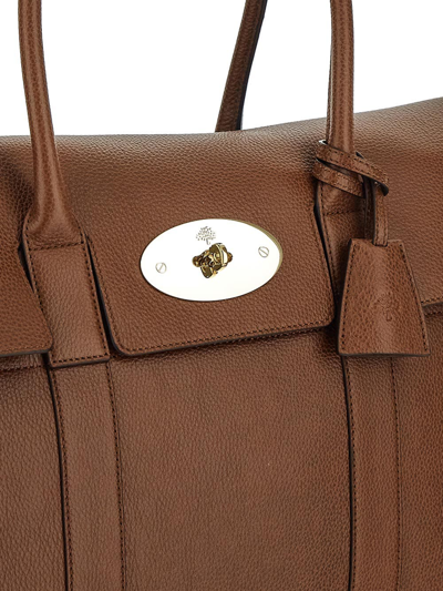 Shop Mulberry Bayswater Bag In Brown