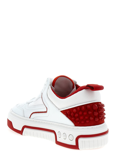 Shop Christian Louboutin Astroloubi Sneakers In White