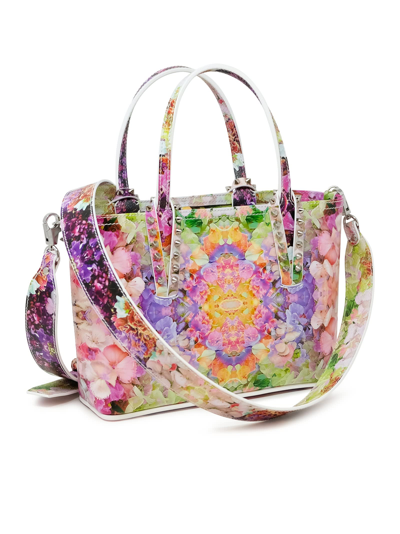Shop Christian Louboutin Calf Cabata Mini Bag In Multicolor