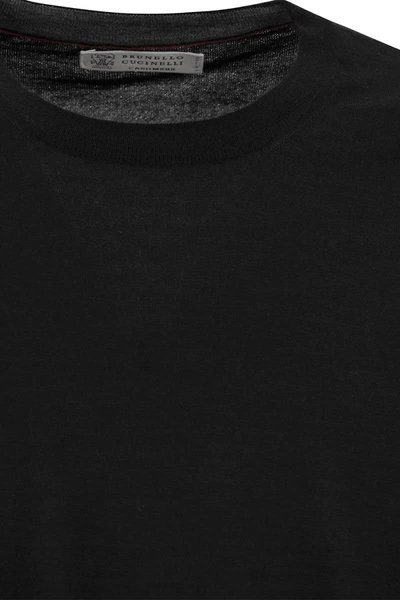 Shop Brunello Cucinelli Sweater In Black