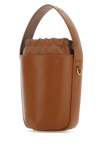 Shop Chloé Chloe Bucket Bags In Caramel
