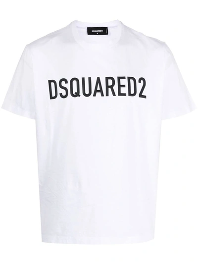 Shop Dsquared2 T-shirts & Tops In White