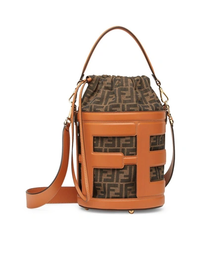 Shop Fendi Shoulder Bags In Brown