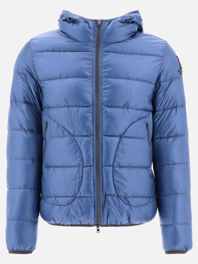 Shop Herno "ultralight Vietti 70th Anniversary" Down Jacket In Blue