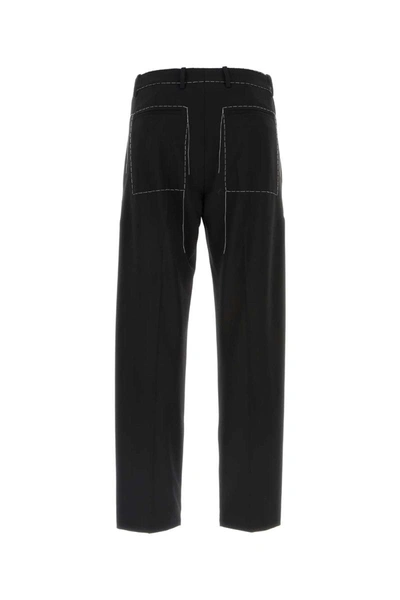 Shop Off-white Off White Pants In Black