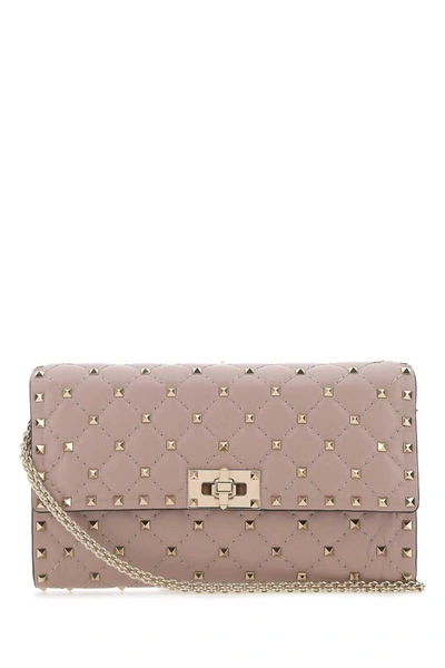 Shop Valentino Garavani Clutch In Pink