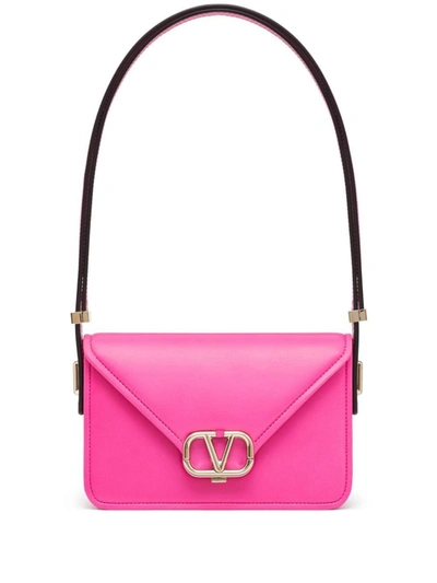 Shop Valentino Shopping Bags In Pink