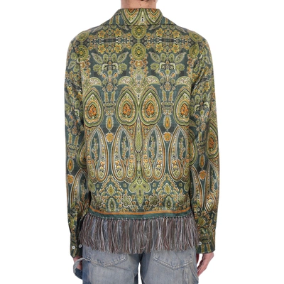Shop Amiri Tapestry Longsleeve Shirt Draft