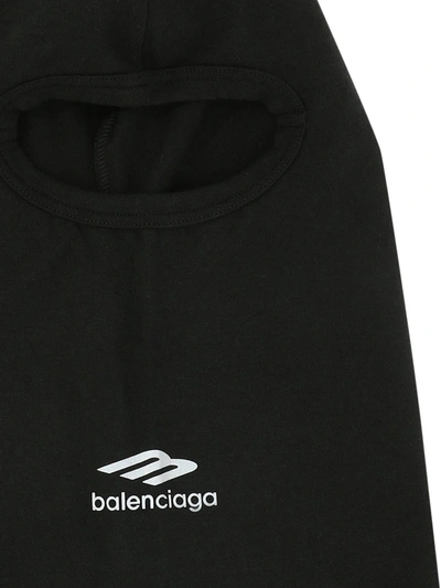Shop Balenciaga "3 B Sports Icon" Face Mask