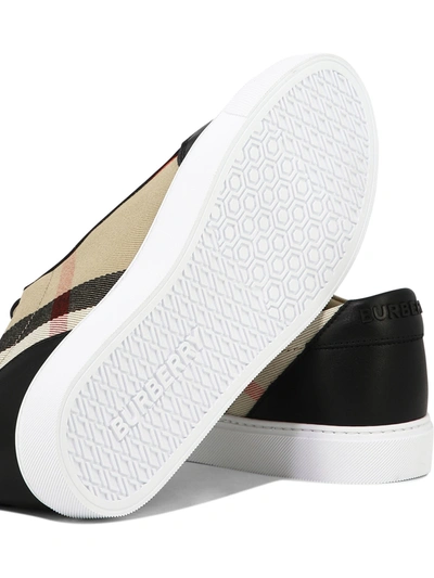 Shop Burberry House Check Sneakers
