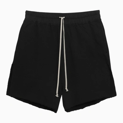 Shop Drkshdw Black Cotton Blend Bermuda Shorts