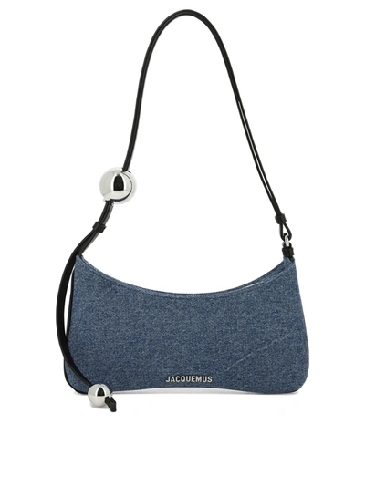 Shop Jacquemus "le Bisou Perle" Shoulder Bag