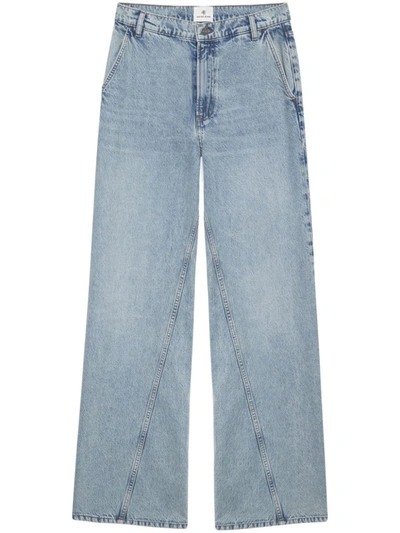 Shop Anine Bing Briley Jean Clothing In Blue