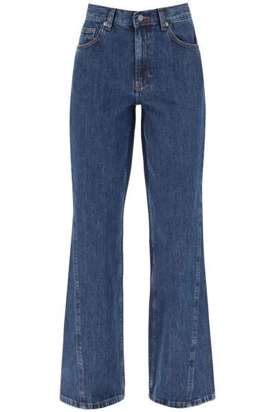 Shop Apc A.p.c. 'elle' Flared Jeans In Blue