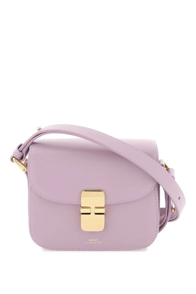 Shop Apc A.p.c. 'grace' Crossbody Bag In Purple