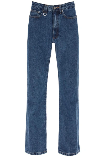 Shop Apc A.p.c. Ayrton Regular Fit Jeans In Blue
