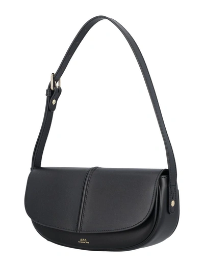 Shop Apc A.p.c. Betty Shoulder Bag In Black