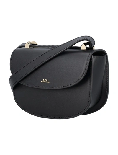 Shop Apc A.p.c. Geneve Mini Bag In Black