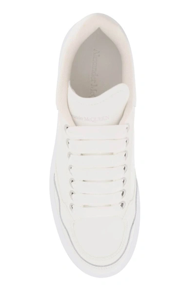 Shop Alexander Mcqueen 'larry' Sneakers In White