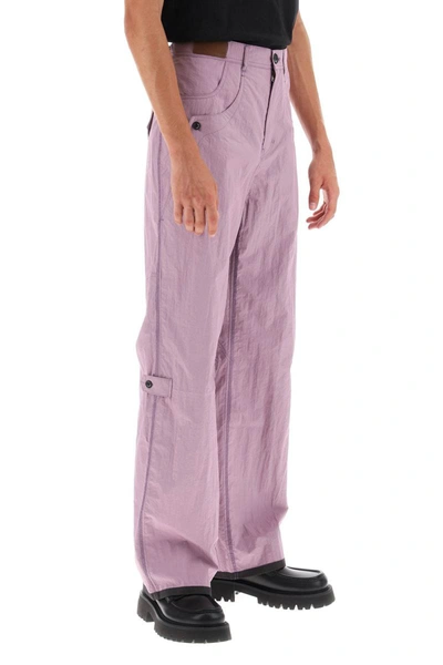 Shop Andersson Bell Inside-out Technical Pants In Purple